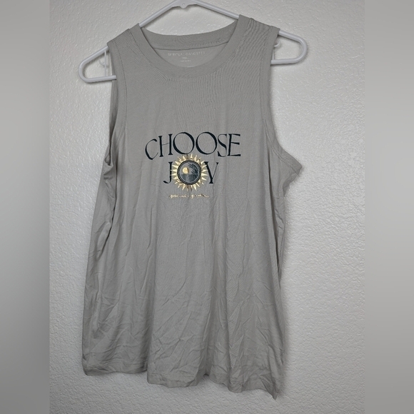 NWOT Spiritual Gangster choose joy tank - Picture 1 of 3